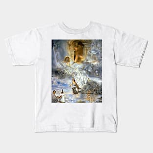 Salvador Dali The Ecumenical Council Art Poster 1960 Surrealism Kids T-Shirt